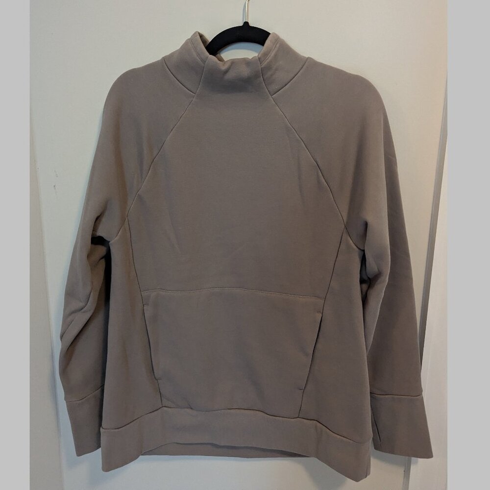 Fabletics Zaylee funnel neck tunic sweatshirt, Size M